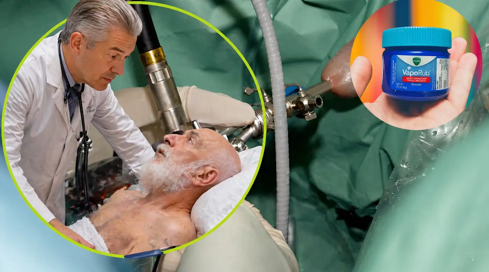 Natural enlarged prostate relief method - Vicks technique for prostate health